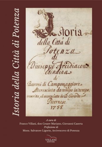 Istoria della citt&agrave; di Potenza