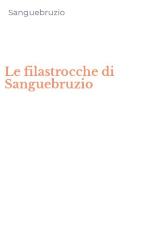 Le filastrocche di Sanguebruzio