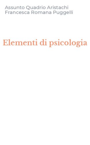 Elementi di psicologia