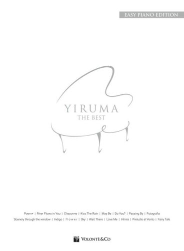 Yiruma the best. Easy piano edition. Partitura