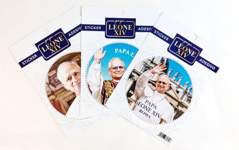 STICKER PAPA LEONE XIV