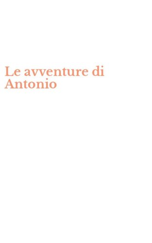 Le avventure di Antonio