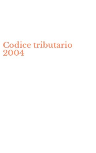 Codice tributario 2004