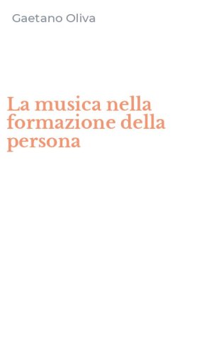 La musica nella formazione della persona