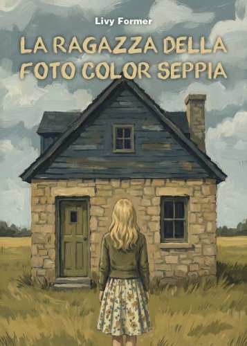 La ragazza della foto color seppia