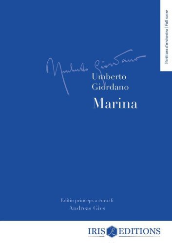 &laquo;Marina&raquo; di Umberto Giordano