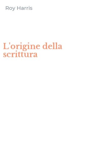 L'origine della scrittura