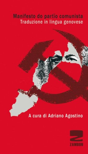 Manifesto do part&iuml;o comunista. Testo genovese