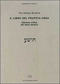 Il libro del profeta Osea del testo ebraico