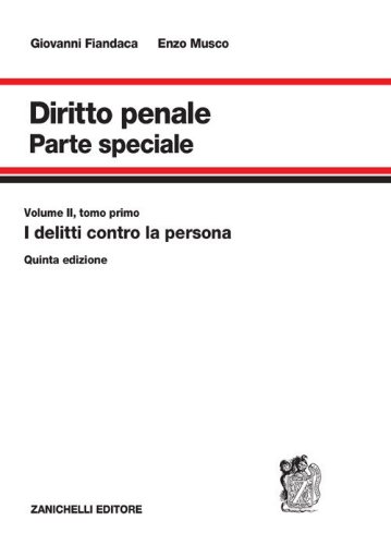 Diritto penale. Parte speciale