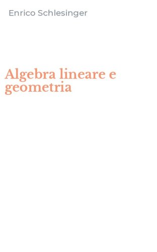 Algebra lineare e geometria