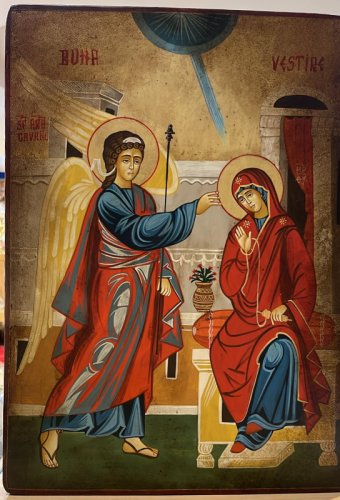 ANNUNCIAZIONE 32X44 CM