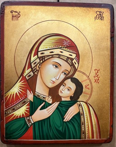 MADONNA DI KORSUM 18X22 CM