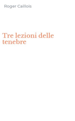 Tre lezioni delle tenebre